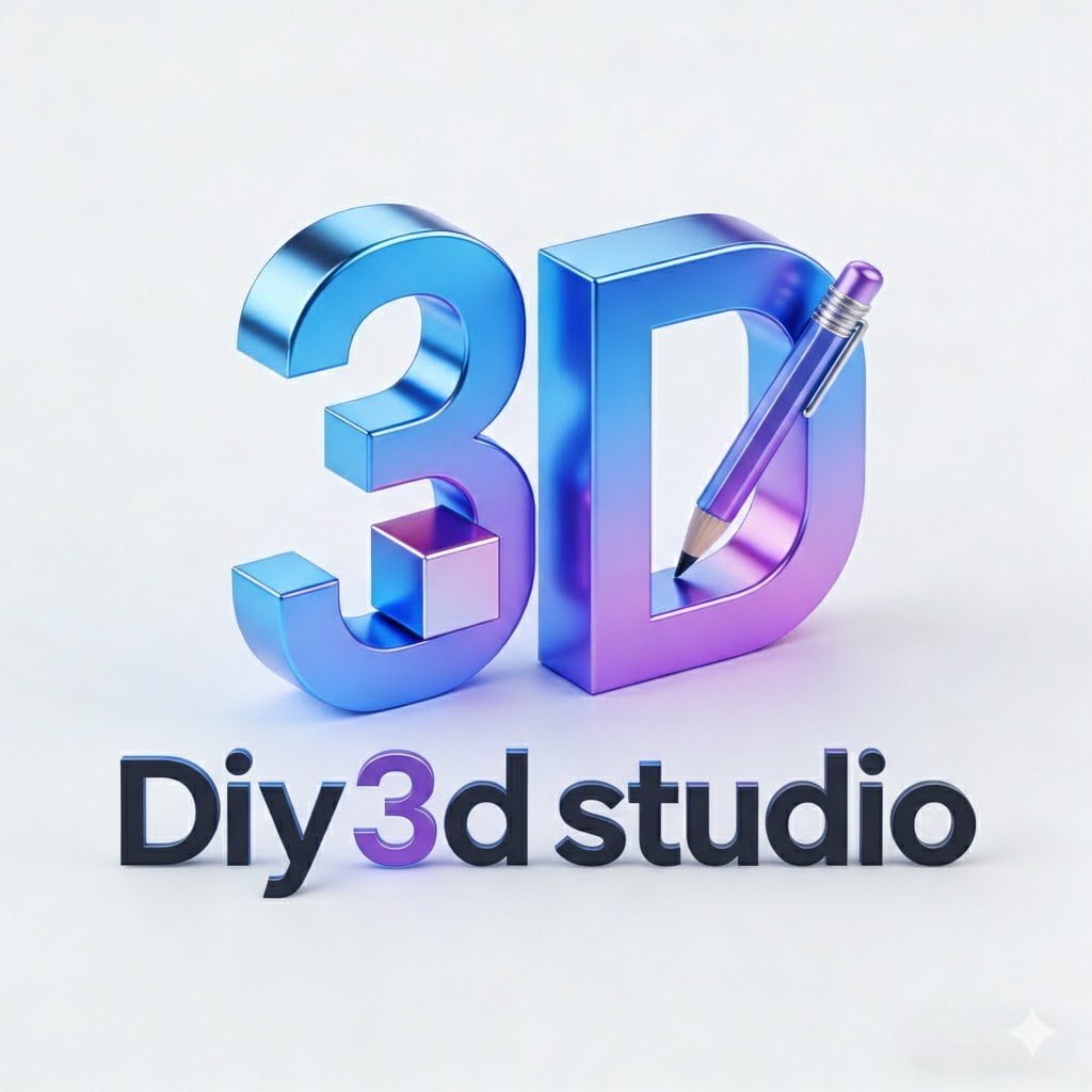 Diy 3D Studio Logo