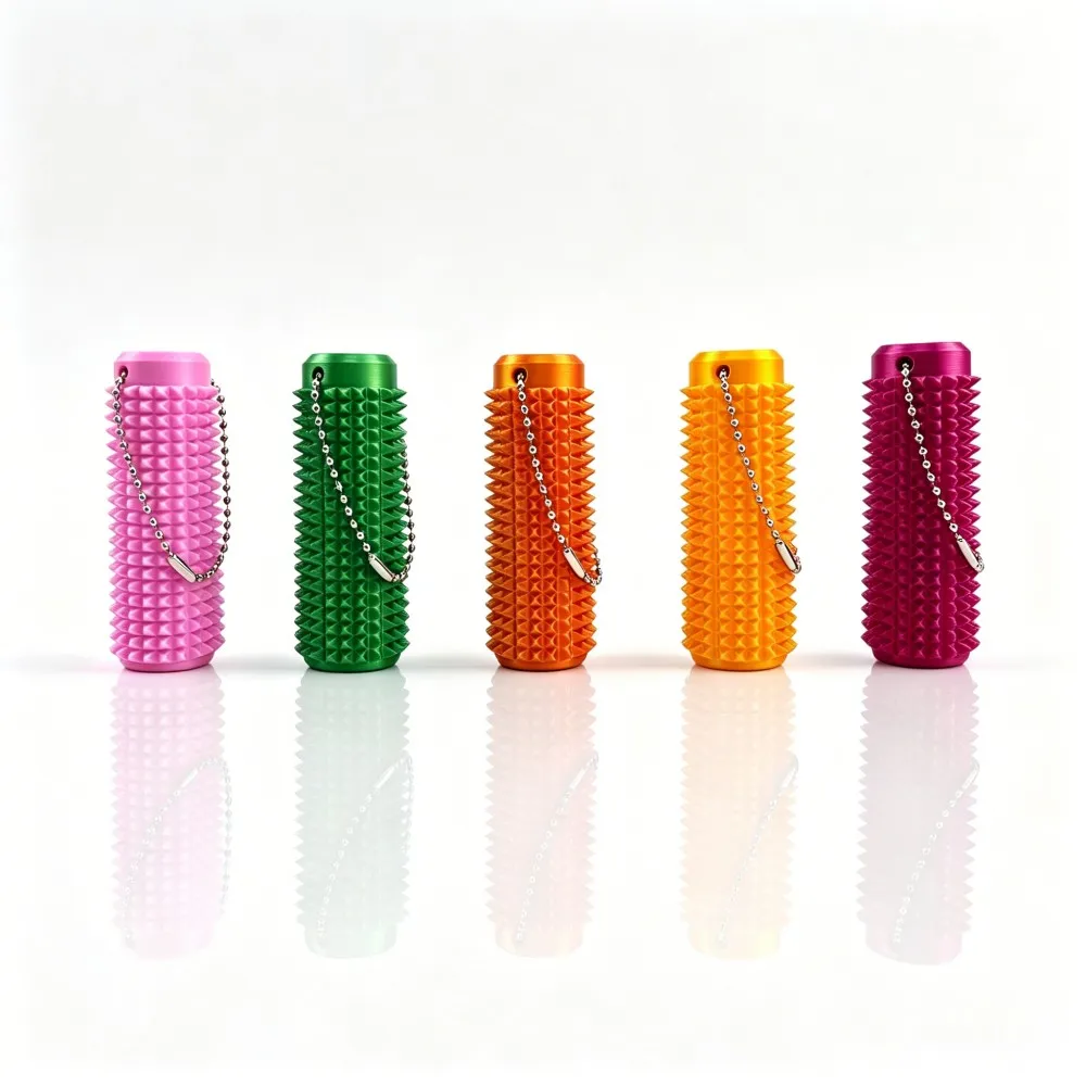 Top Rated Trending Style Mini Portable Mini Spiky Grippie Stim Toy Sensory Roller Fidget Everyday Carry EDC Fidgeting Tool